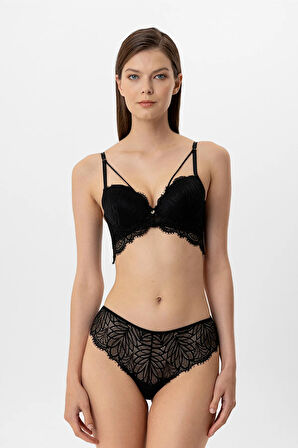 Pierre Cardin Milan Push Up Dantelli Sütyen Takım