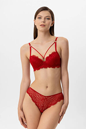 Pierre Cardin Biella Soft Push Up Dantelli Sütyen Takım