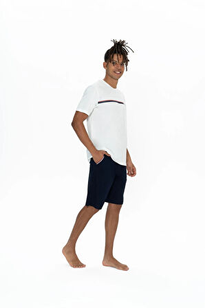 U.S. Polo Assn. Erkek Alt Üst Pijama Şort Takım