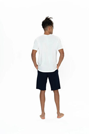 U.S. Polo Assn. Erkek Alt Üst Pijama Şort Takım