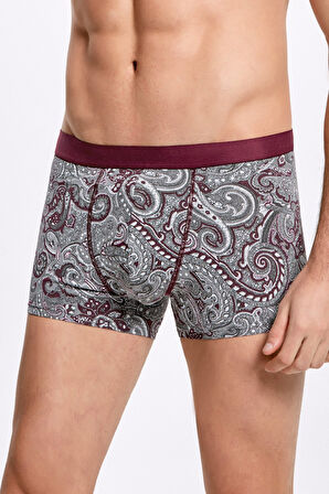 Erkek Şal Desen Modal Boxer