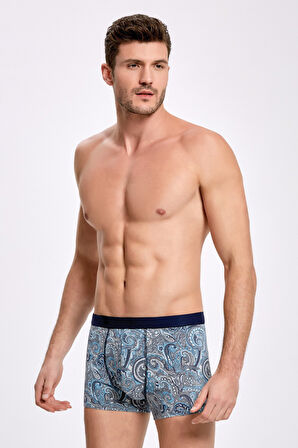 Erkek Şal Desen Modal Boxer