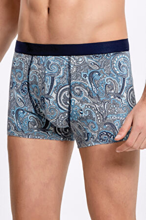 Erkek Şal Desen Modal Boxer