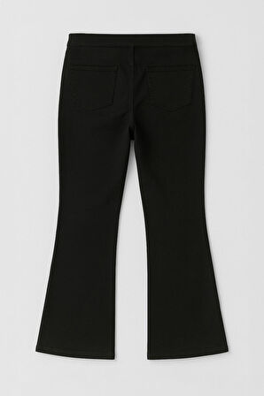 Kadın Skinny Fit Siyah Esnek Pantolon