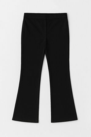 Kadın Skinny Fit Siyah Esnek Pantolon