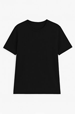 Erkek %100 Pamuk Basic T-shirt