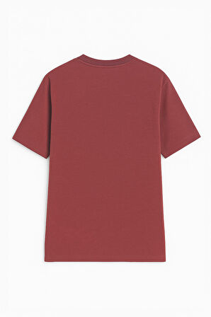 Erkek %100 Pamuk Basic T-shirt