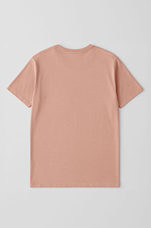 Erkek %100 Pamuk Basic T-shirt