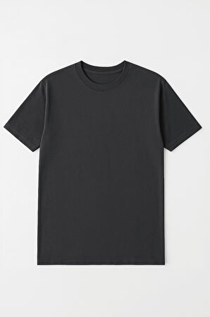 Erkek %100 Pamuk Basic T-shirt