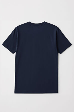 Erkek %100 Pamuk Basic T-shirt