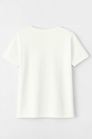 Erkek %100 Pamuk Bisiklet Yaka Yazı Baskılı T-shirt