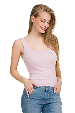 Kadın Elastan Kaşkorse Basic Atlet