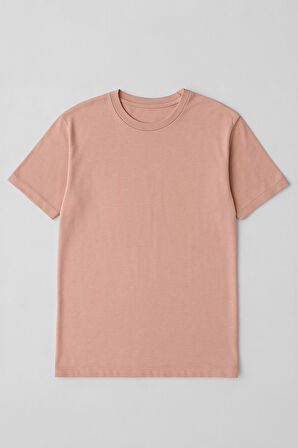Erkek %100 Pamuk Basic T-shirt