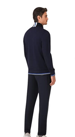 Pierre Cardin Erkek Fermuarlı Klasik Eşofman Takımı