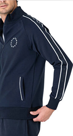 Pierre Cardin Erkek Şerit Detaylı Klasik Eşofman Takımı