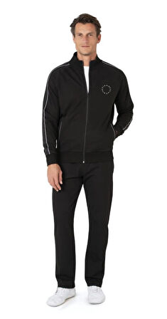 Pierre Cardin Erkek Şerit Detaylı Klasik Eşofman Takımı