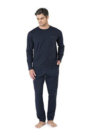 Pierre Cardin Erkek 3'lü Pijama Set Takım