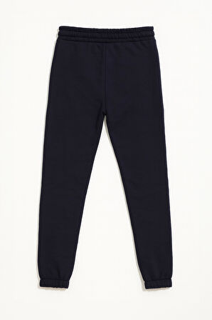 Kadın Paçası Lastikli İçi Polarlı Eşofman Altı