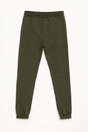 Kadın Paçası Lastikli İçi Polarlı Eşofman Altı