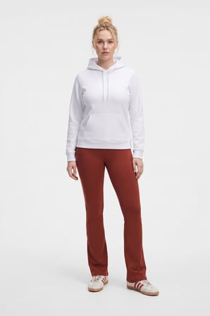 Kadın Kapüşonlu Cepli İçi Polarlı Sweatshirt