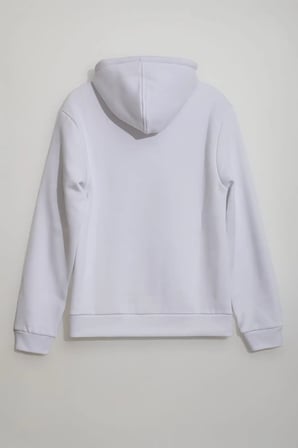 Kadın Kapüşonlu Cepli İçi Polarlı Sweatshirt