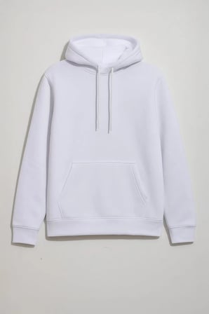 Kadın Kapüşonlu Cepli İçi Polarlı Sweatshirt