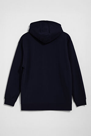 Kadın Kapüşonlu Cepli Sweatshirt