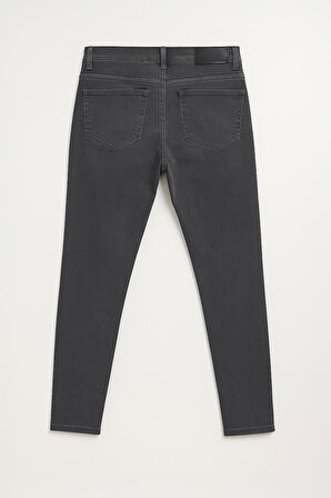 Kadın Dar Paça Skinny Fit Likralı Esnek Jean Pantolon