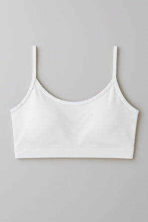 Kadın İnce Askılı Pedli Basic Sporcu Atlet  5 Adet