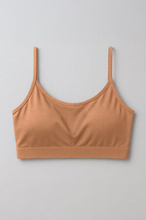 Kadın İnce Askılı Pedli Basic Sporcu Atlet  5 Adet