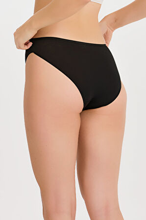 Kadın Rahat Bambu Slip Külot 10 Adet