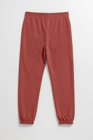 Kadın Paçası Lastikli Mercan Eşofman Altı