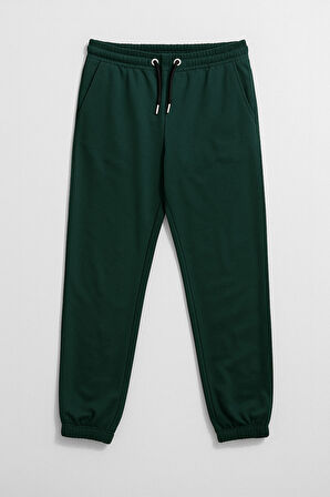 Kadın Paçası Lastikli Nefti Eşofman Altı