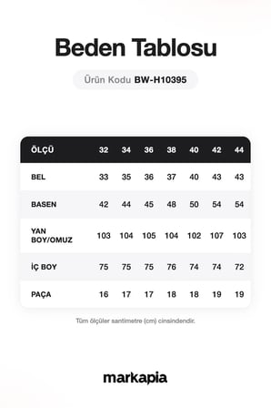 Kadın Yüksek Bel Parlak Mum Kumaş Straight Fit Jean Pantolon