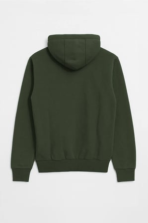 Markapia Man Erkek Kapüşonlu İçi Polarlı Haki Sweatshirt
