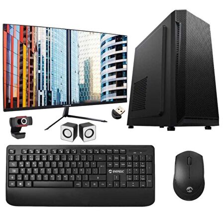 Turbox OfficeWork Intel i5 650 8 GB DDR3 RAM 256 GB SSD Intel HD Graphics FreeDos Masaüstü Bilgisayar 
