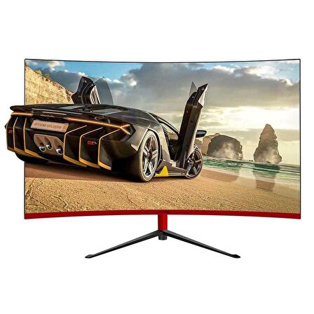 Turbox Trustier S Mt-L236CFHD 75Hz 2ms Vga Hdmi 1920x1080 23.6 inç R1800 Curved Frameless Monitör