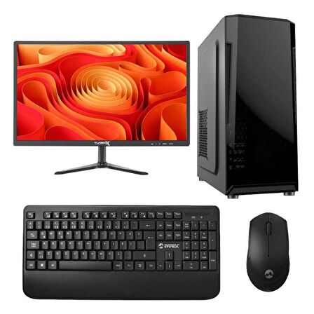 Turbox Tx1142 Intel i5 3470 8 GB DDR3 RAM 256 GB SSD Intel HD Graphics FreeDos Masaüstü Bilgisayar 