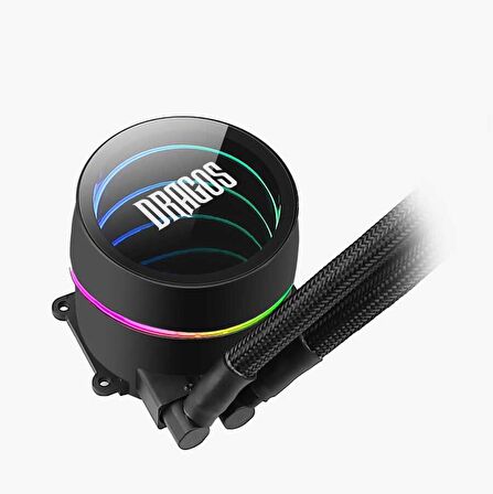 Dragos Vortex V-360 ARGB Kumandalı 360mm İşlemci Sıvı Soğutucu