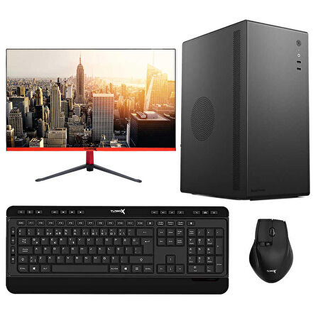 Turbox Tx3873 Intel Core i5 13400 8GB DDR4 256GB NVMe 27 inç Masaüstü Kişisel Ofis Bilgisayarı