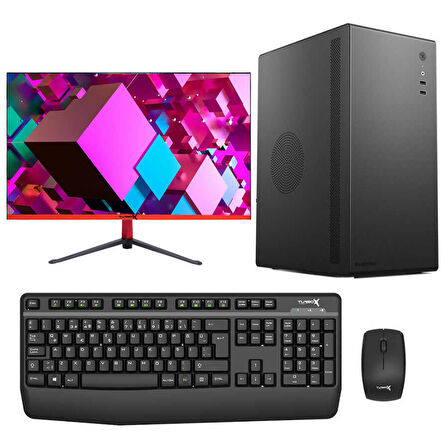 Turbox Tx4002 Intel Core i7 11700 8GB DDR4 256GB NVMe 27 inç Monitör Masaüstü İş Bilgisayarı