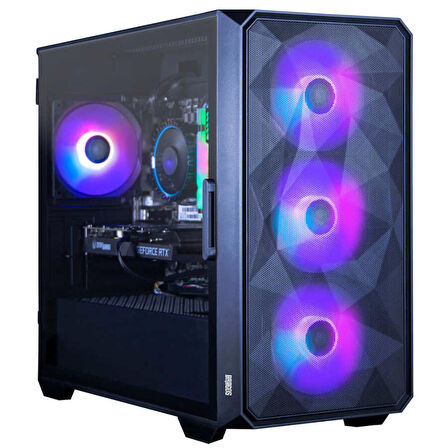 Turbox Tx4205 AMD 5500 16 GB DDR4 RAM 1 TB SSD AMD Radeon RX 580 FreeDos Masaüstü Bilgisayar 