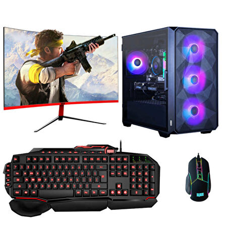 Turbox Tx4201 AMD 4500 16 GB DDR4 RAM 512 GB SSD AMD Radeon RX 580 FreeDos Masaüstü Bilgisayar 