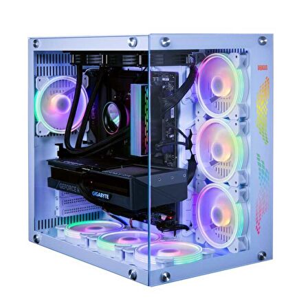 Dragos DRx6142 Ryzen 7 5700X 32GB 1TB M.2 NVMe SSD 8GB RTX4060 27 İnç 240Hz Curved Oyuncu Bilgisayarı