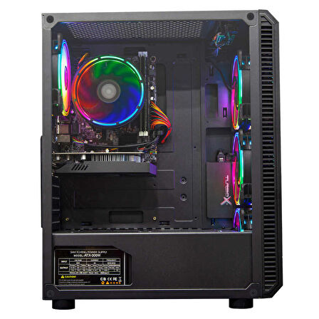 Turbox Tx4610 i5 6400 16GB DDR4 2TB SSD 4GB RX550 GDDR5 Oyuncu Masaüstü Bilgisayarı