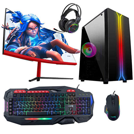 Turbox Tx4603 i5 6400 16GB DDR4 2TB SSD 4GB GT740 GDDR5 27 Curved Oyuncu Masaüstü Bilgisayarı