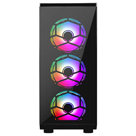 Turbox Tx4558 i7 3770 16GB Ram 2TB SSD 4GB RX550 GDDR5 27 Curved Monitör Oyuncu Masaüstü Bilgisayarı