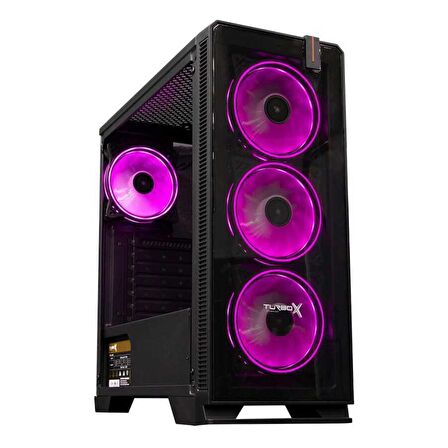 Turbox Tx4787 i5 10400F 16GB Ram 1TB SSD 4GB RX550 GDDR5 23.6 Curved Oyuncu Masaüstü Bilgisayarı