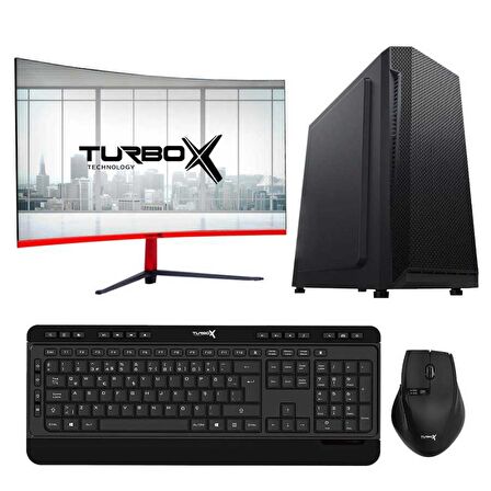 Turbox Tx4810 Intel Core i5 6400 8GB DDR4 512GB M.2 NVMe 27 inç FHD Curved Ofis Bilgisayar