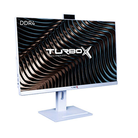 Turbox TAx1147 Intel Core i5 14400 16GB DDR4 Ram 1TB M.2 NVMe SSD 27 inç FHD Webcam All in One PC